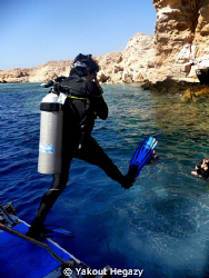 start diving at Ras mohamed-Egypt by Yakout Hegazy 